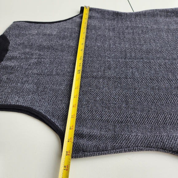 Express Grey Black Knit Mock Neck Sleeveless Sheath Dress Women's Size XLarge XL - Picture 9 of 14
